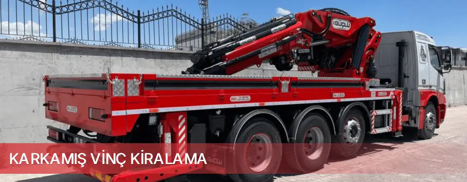 Karkamış İlçemi Vinç Kiralama
